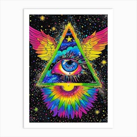 Third eye Art Print