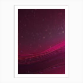 Abstract Pink Background Art Print