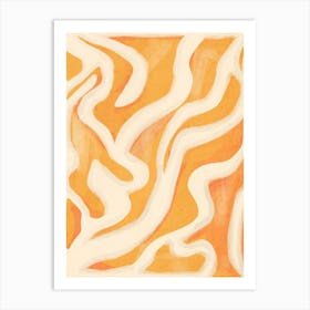 Modern Abstract Minimal Art 16 Art Print