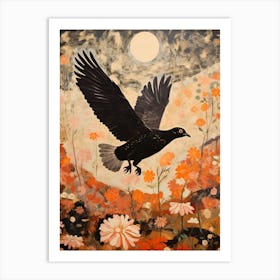 Coot 3 Detailed Bird Painting Art Print