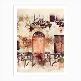 Tuscany Canvas Print Art Print