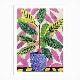 Plant In A Pot 1 Art Print