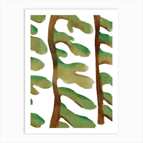 Pine Trees Art Print