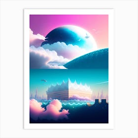 Radiant Tranquil Art Print