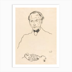 Dr. Ernst Wagner (1918), Egon Schiele Art Print