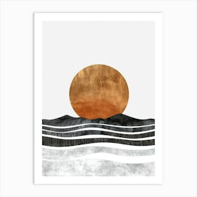 Kingstown Perspective Minimalist Bauhaus Art Print