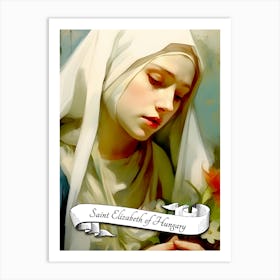 Saint Elizabeth Of Hungary Catholic Church St Art Print