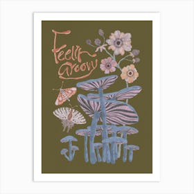 Fy Feelin Groovy Art Print