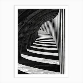 Tunnel Of Light Art Print