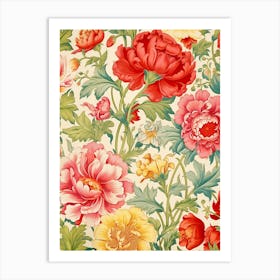 Peonies 9 Art Print