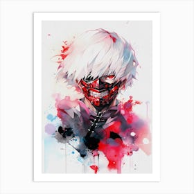 Kaneki Ken Tokyo Ghoul 1 Art Print