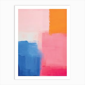 Abstract Painting Vibrant Energy Art Print