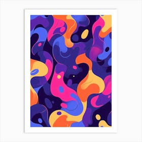 Abstract Background 41 Art Print