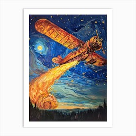 Fire In The Sky Art Print