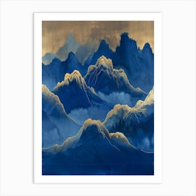 Chinese Mountains 90 Art Print