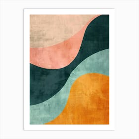 Abstract Wave Pattern 13 Art Print