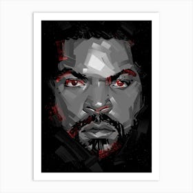 Ice Cube II Art Print