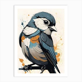 Twilight Bird Art Print