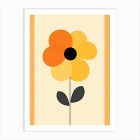 Yellow Flower Art Print