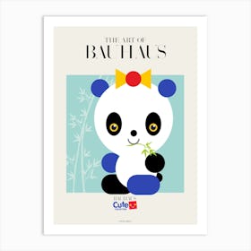 BAUHAUS FOR KIDS | PANDA Art Print