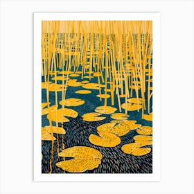 Lily Pads 1 Art Print