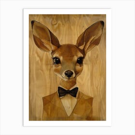 Deer Illustration 2 Art Print