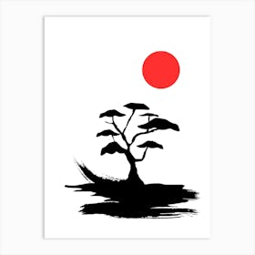 Bonsai Tree Art Print