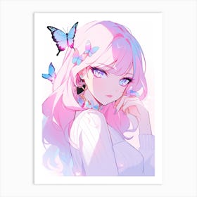 Butterflies Art Print