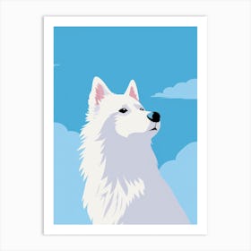 Samoyed 1 Art Print