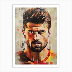 Gerard Pique (3) Art Print