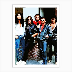 deep purple hard rock band music 13 Art Print