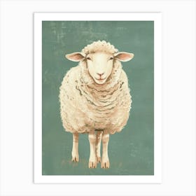 Sheep Canvas Print 2 Art Print