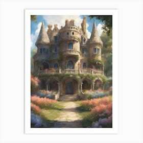 Fairytale Castle Art Print