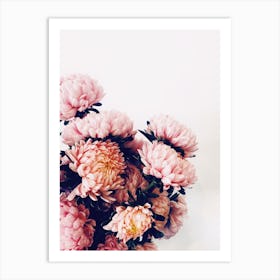 Pink Flowers Art Print