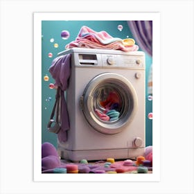 Washing Machine 1 Art Print