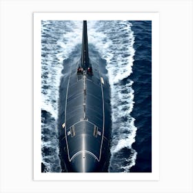 Submarine-Reimagined Art Print