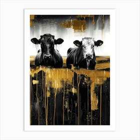 Cows Art Art Print