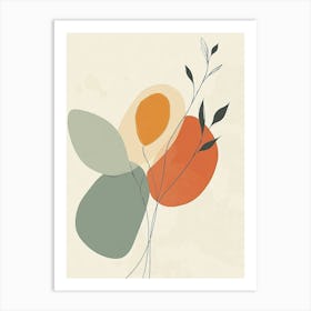 Abstract Flower 7 Art Print