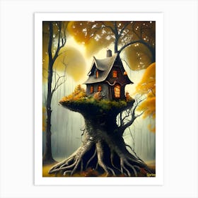 Fairy House Art Print Art Print