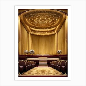 Stage Design Art Print