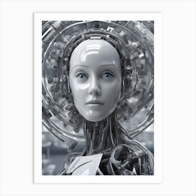 Ai Robot Art Print