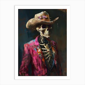 Skeleton 5 Art Print