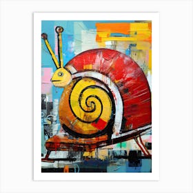 Snail 10 Art Print