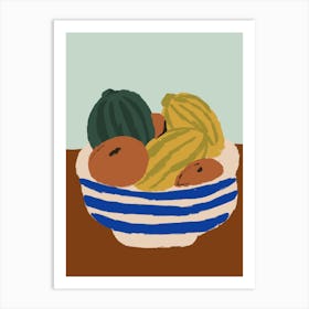 Fruit Bowl 5 Art Print