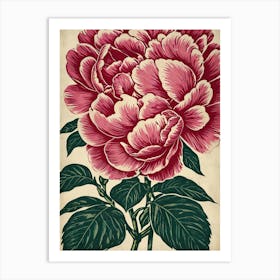 Peony 1 Art Print