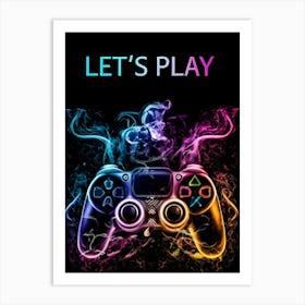 Let's Play 1 Art Print