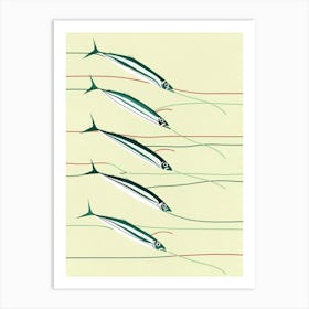 Sardines 6 Art Print