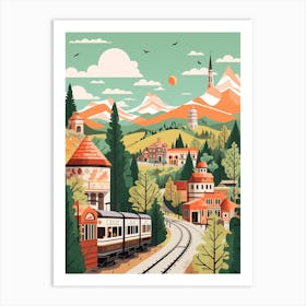 Bulgaria 2 Travel Illustration Art Print