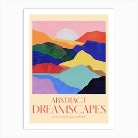 Abstract Dreamscapes Landscape Collection 79 Art Print