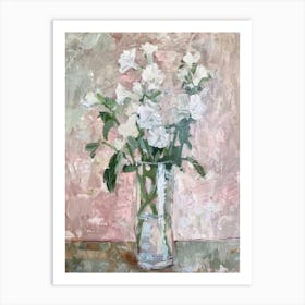 A World Of Flowers Freesia 3 Painting Art Print